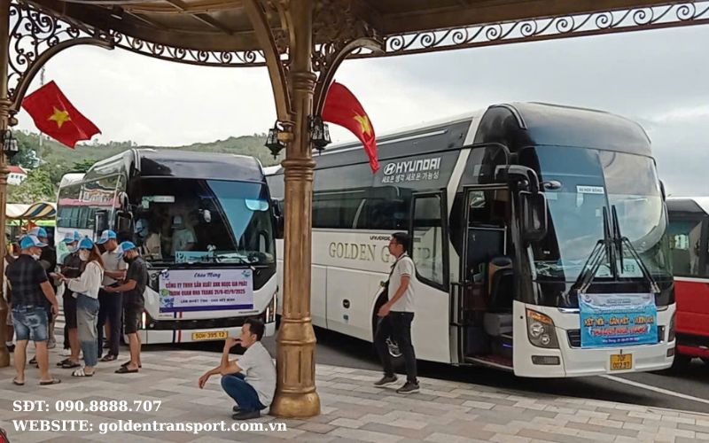 Dịch vụ cho thuê xe 45 chỗ tại Sài Gòn của Golden Transport